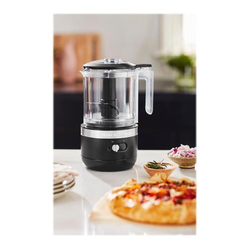 Minihakkeren KitchenAid – trådløs 1,19 l – mat sort