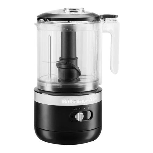Minihakkeren KitchenAid – trådløs 1,19 l – mat sort