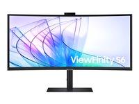 Skærm Samsung ViewFinity S6 34" kurvet UWQHD 100 Hz USB?C billede