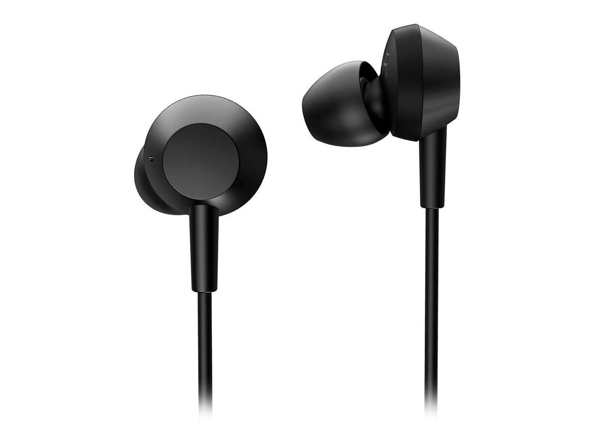 Philips TAE5008BK In-ear-hörlurar med mikrofon och fjärrkontroll. USB-C-kontakt. Svarta