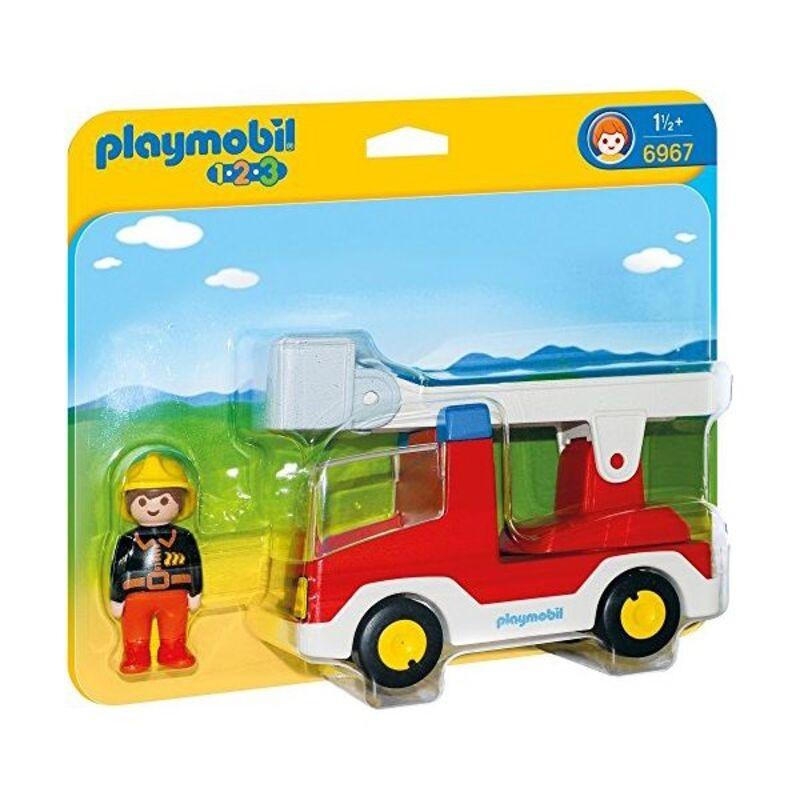Se Playset 1.2.3 Fire Truck Playmobil 6967 hos Boligcenter.dk