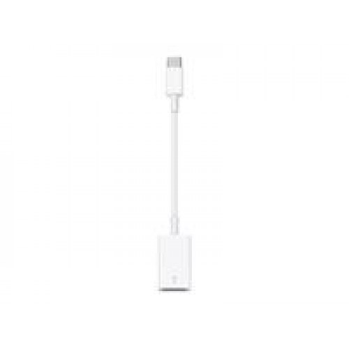 USB-C til USB-A adapter – Apple, hvid (Thunderbolt 3-kompatibel)