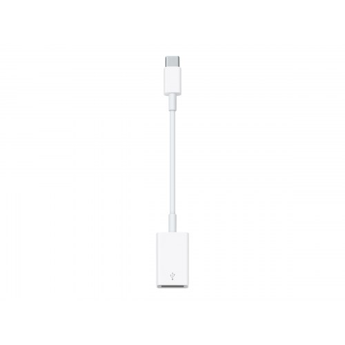 USB-C til USB-A adapter – Apple, hvid (Thunderbolt 3-kompatibel)