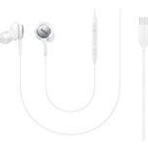 USB-C høretelefoner Samsung EO-IC100 med mikrofon – hvid