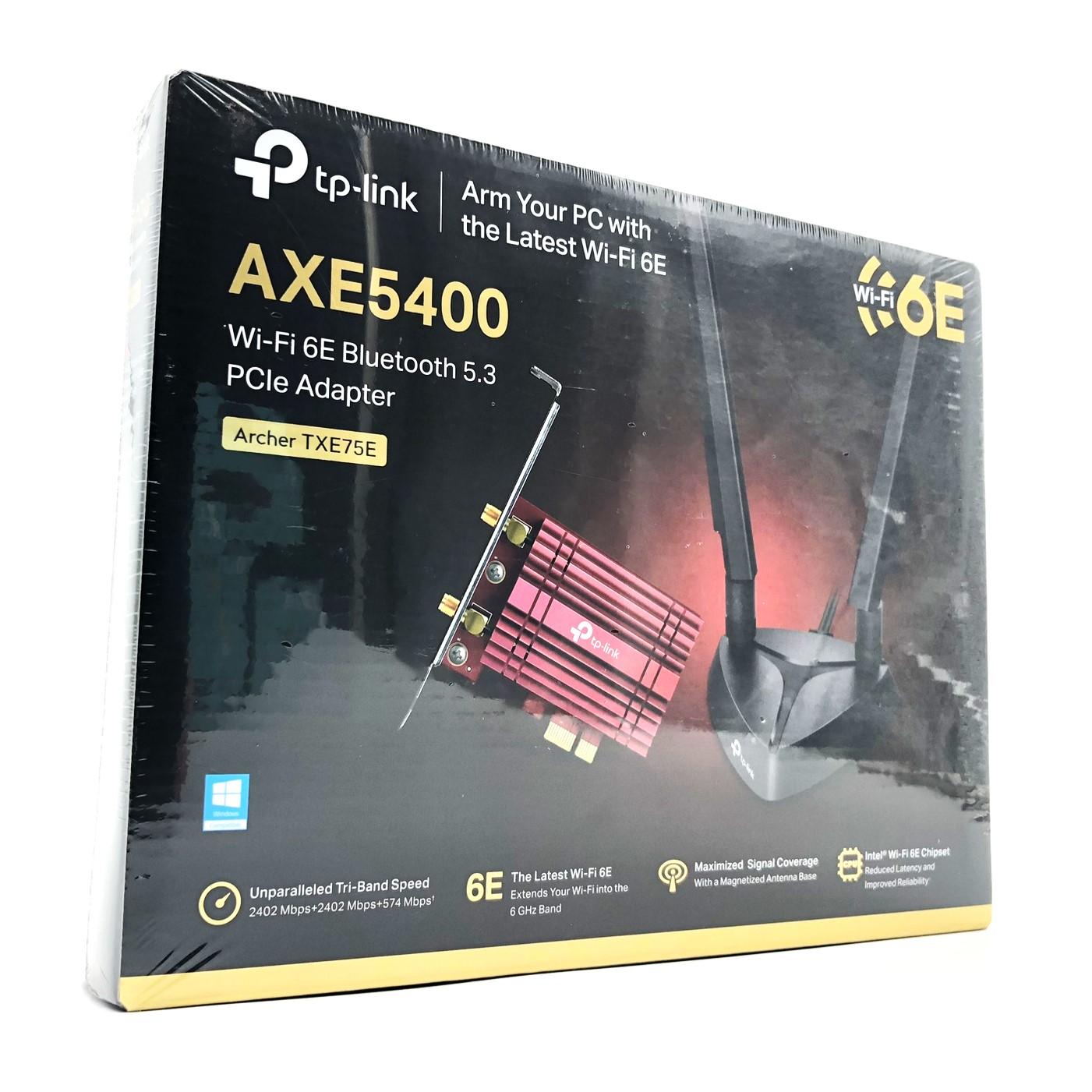 Wi?Fi 6E netværkskort TP-Link Archer TXE75E PCIe x1 billede