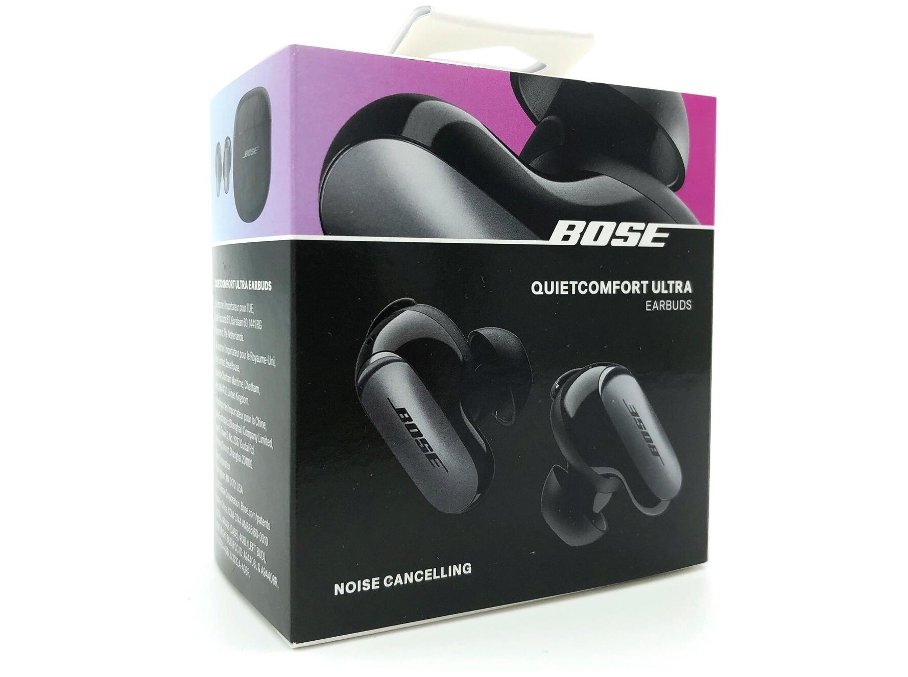 Trådløse høretelefoner med støjreduktion – Bose QuietComfort Ultra Earbuds (sort) billede