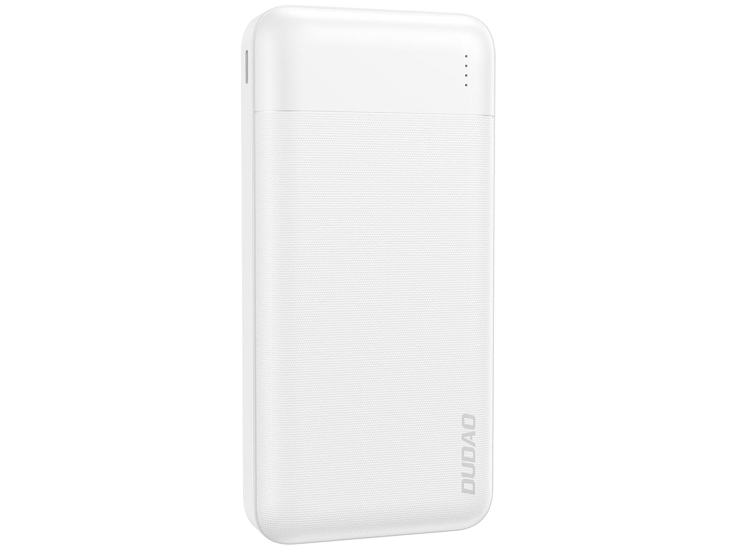 Powerbank Dudao K18 10.000 mAh 10 W - hvid