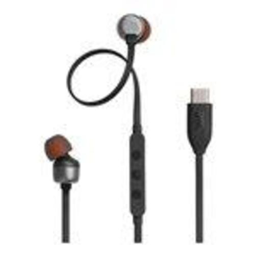 Øretelefoner USB-C – JBL TUNE 310C kablede in-ear, sort
