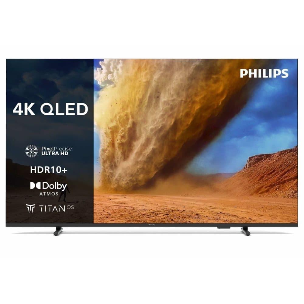 Philips 43PUS7810 - 43 Diagonal klasse LED-bagbelyst LCD TV - QLED - Smart TV - TITAN OS - 4K UHD (2160p) 3840 x 2160 - HDR - Quantum Dot - mat sort