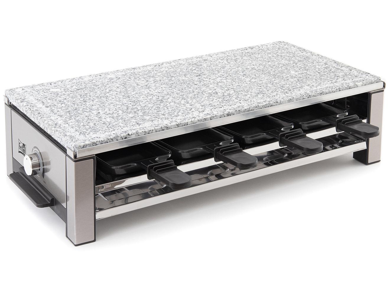 Raclette grill med stenplade – FRITEL SG 5190, 1.500 W, 8 personer