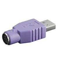 USB til PS/2 adapter - Goobay tastatur/mus billede