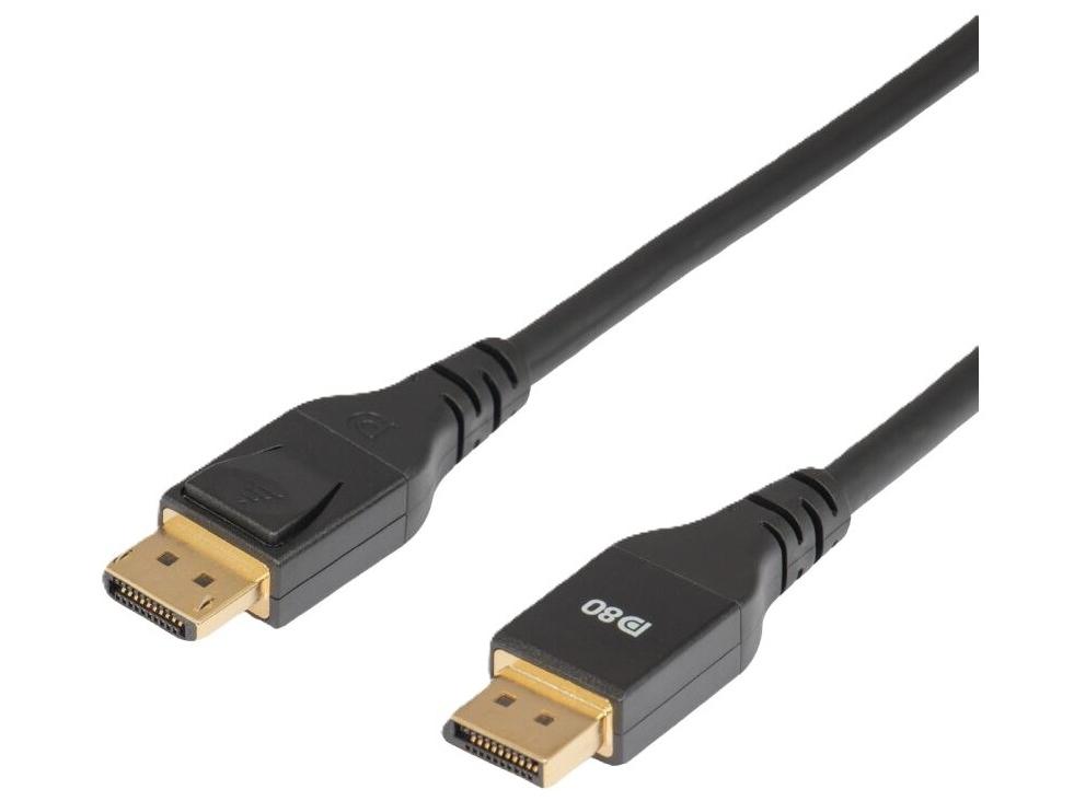 DisplayPort kabel 2.1 - Club 3D - 2 m - sort