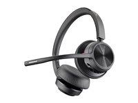 Trådløst headset med mikrofon - Poly Voyager 4320 (sort) billede