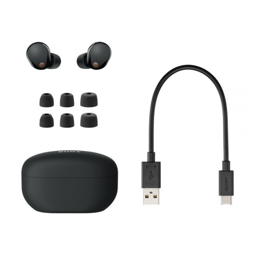 Trådløse in-ear høretelefoner Sony WF-1000XM5 – sort