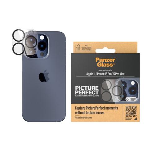 Panzerglass PicturePerfect Linsebeskyttelse iPhone 15 Pro/15 Pro Max 5711724011375 Modsvarer: N/A