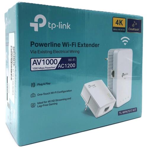 Wi-Fi powerline adapter kit TP-Link TL-WPA7517 KIT V2 – AC1200 AV1000