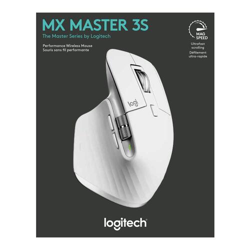 Trådløs mus Logitech MX Master 3S – bleg grå