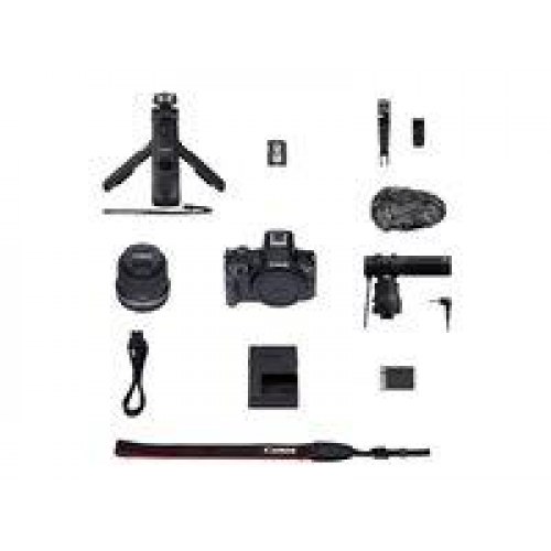 Digitalkamera Canon EOS R50 Content Creator Kit 4K (sort)