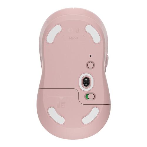 Trådløs mus Logitech Signature M650 – optisk (pink)