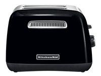 Brødrister KitchenAid Classic 2-skive – Sort onyx