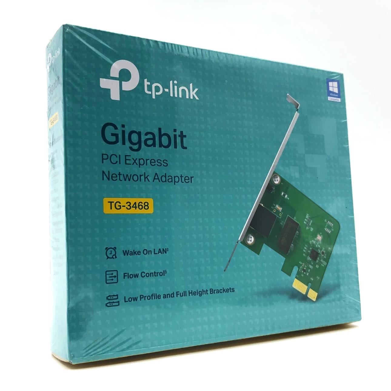 Netværkskort gigabit – TP-Link TG-3468 PCIe x1 1 Gbps