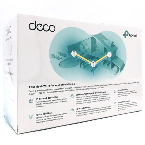 Mesh Wi?Fi system TP-Link Deco M4 (3-pak) AC1200