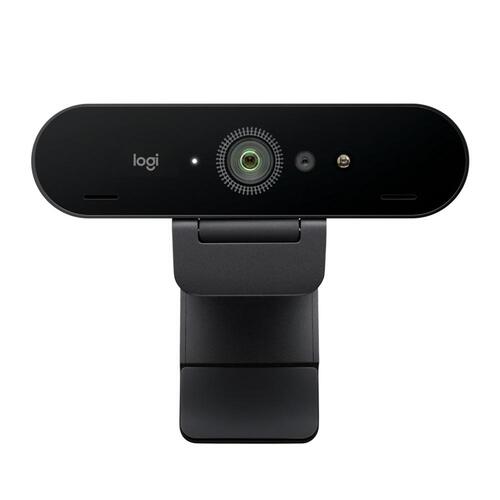 Webcam Logitech Brio 4K – fortrådet, 4096 × 2160, Graphite