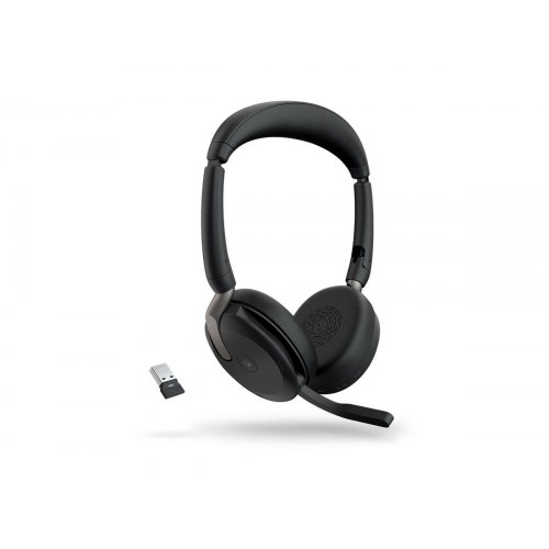 Trådløst headset Jabra Evolve2 65 Flex MS Stereo - sort