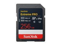 Hukommelseskort SDXC UHS?II 256 GB - SanDisk Extreme Pro 300 MB/s billede