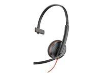 Headset med mikrofon Poly Blackwire 3210, kablet, USB?C, sort billede