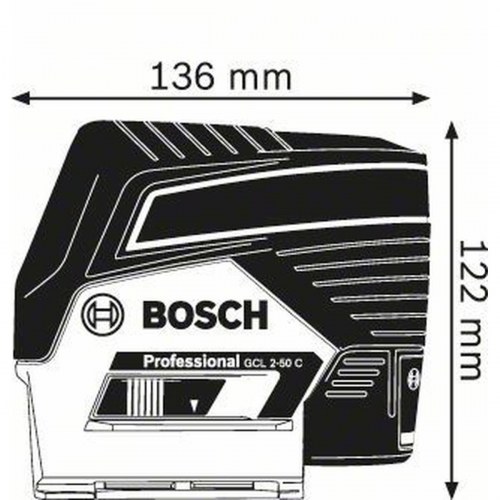 Krydslaser Bosch Professional GCL 2-50 C