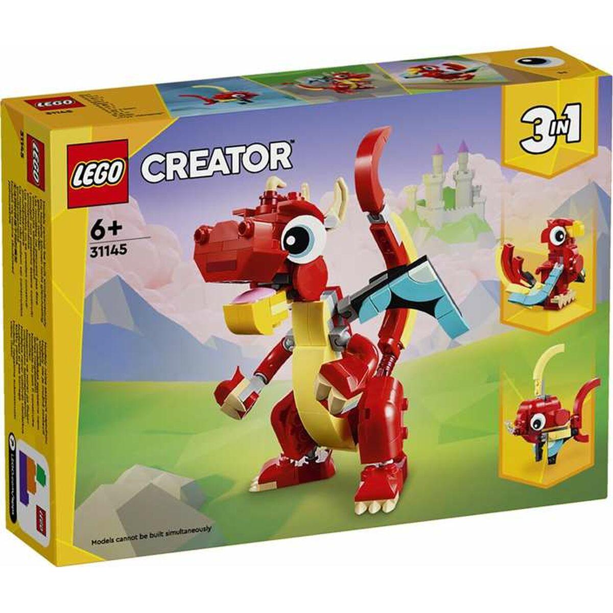 LEGO Creator 3-i-1 Red Dragon - 149 dele (31145)