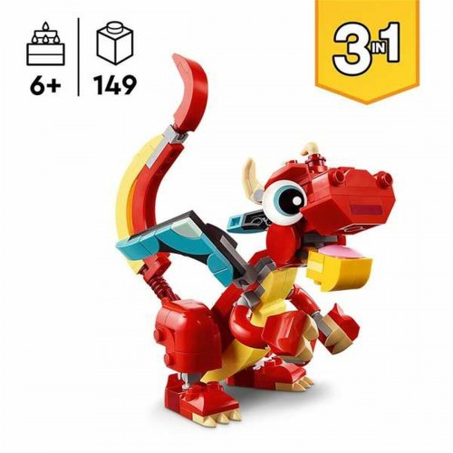 LEGO Creator 3-i-1 Red Dragon - 149 dele (31145)