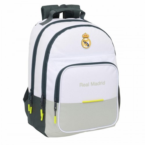 Skoletaske - Real Madrid C.F., hvid, 32 × 42 × 16 cm