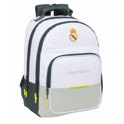 Skoletaske - Real Madrid C.F., hvid, 32 × 42 × 16 cm