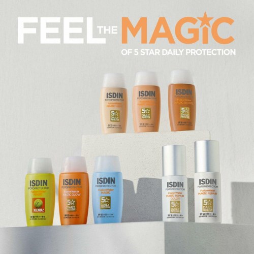 Solcreme SPF 50 Isdin Fotoprotector Fusion Water Magic 50 ml