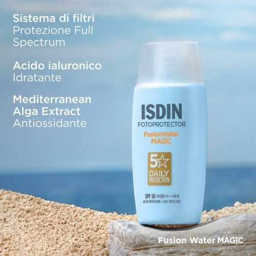 Solcreme SPF 50 Isdin Fotoprotector Fusion Water Magic 50 ml