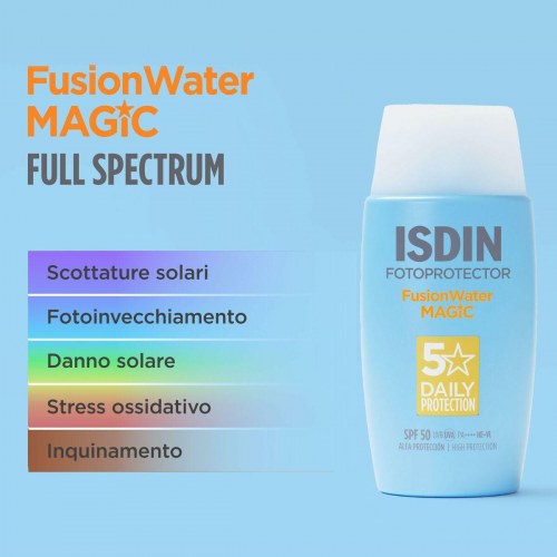 Solcreme SPF 50 Isdin Fotoprotector Fusion Water Magic 50 ml