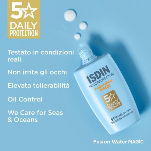 Solcreme SPF 50 Isdin Fotoprotector Fusion Water Magic 50 ml