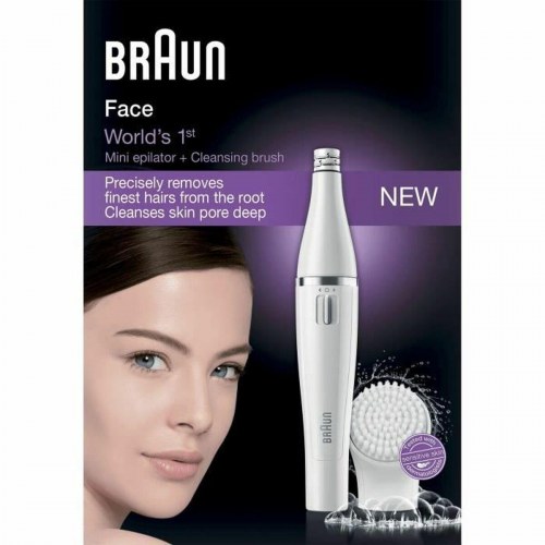 Braun Face 810 - elektrisk ansigtsrenser og epilator