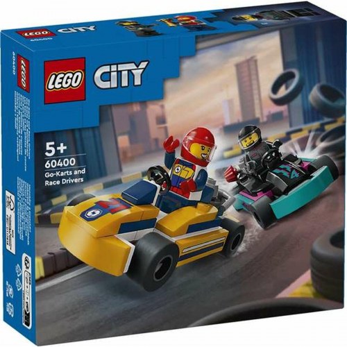 LEGO City 60400 Go-karts og racerkørere - byggesæt, multifarvet