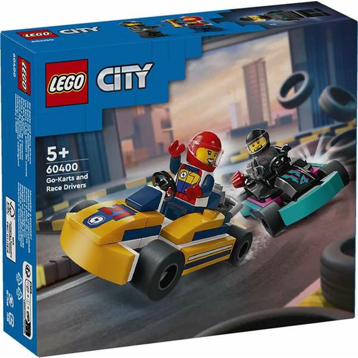 LEGO City 60400 Go-karts og racerkørere - byggesæt, multifarvet