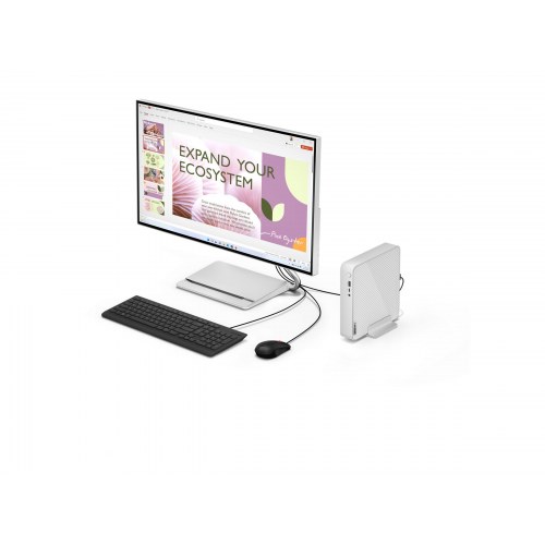 Stationær mini PC Lenovo IdeaCentre Mini 01IRH8 – Core i7, 16 GB, 512 GB, uden OS (skygrå)