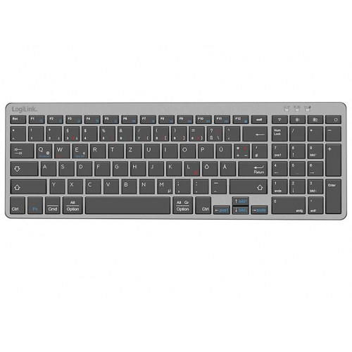 Trådløst tastatur og mus – LogiLink Dual?Mode (Nordisk)