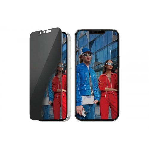 Skærmbeskyttelse PanzerGlass til iPhone 13/13 Pro/14 – Privacy, Ultra?Wide Fit