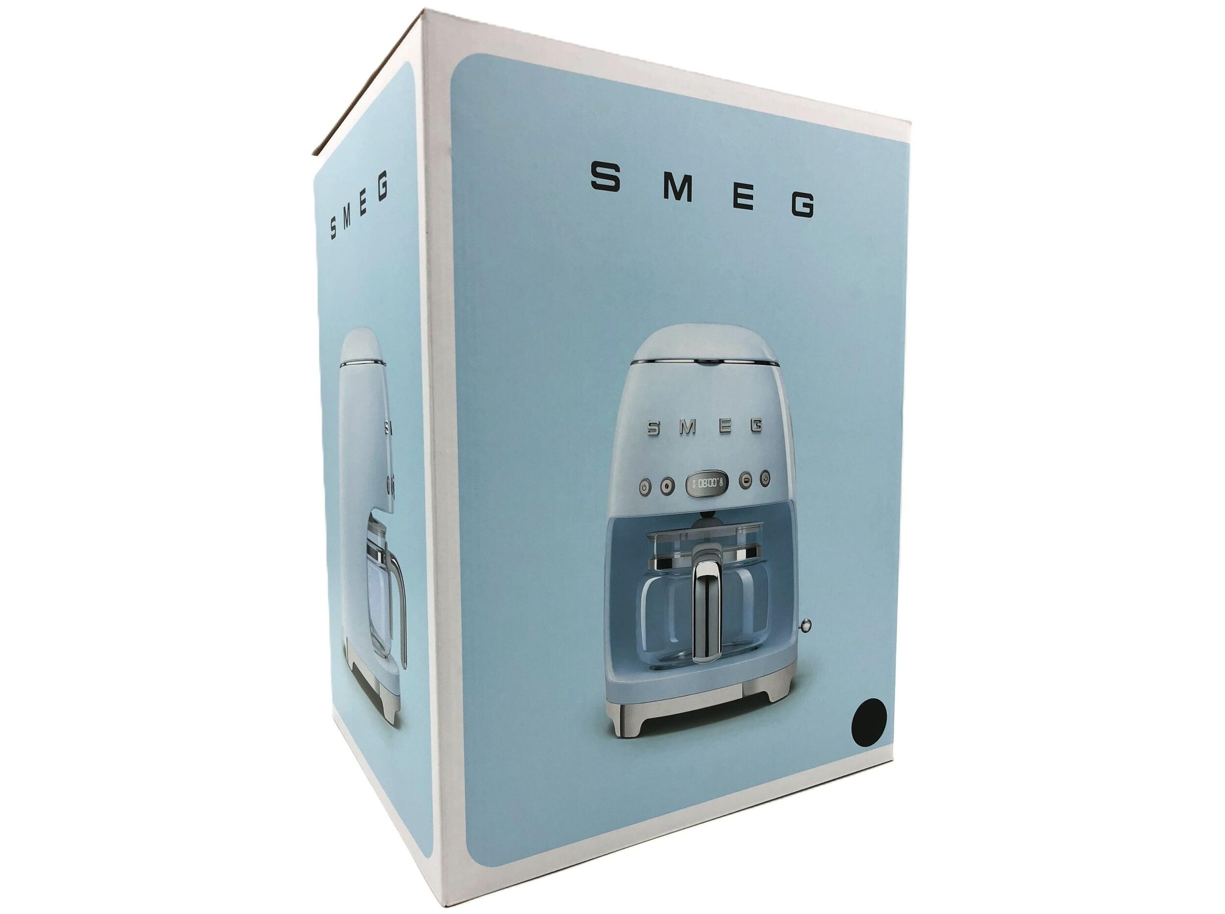 Kaffemaskine Smeg 50's Style DCF02BLEU 1,25 l – sort