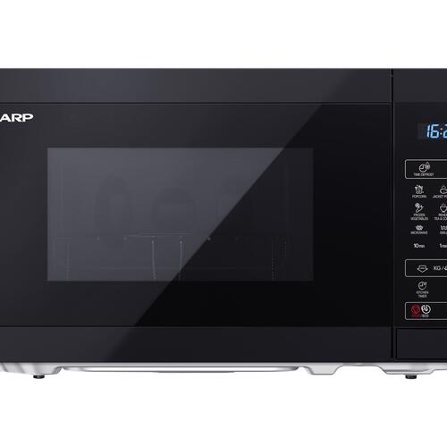 Mikrobølgeovn med grill Sharp YC-MG02E-B – 20 l, sort