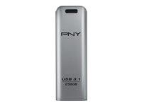 USB stik PNY Elite Steel 256 GB USB 3.1 – sølv