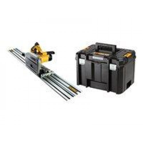 Dyksav DeWALT DWS520KTR-QS 1300 W med guideskinne og TSTAK
