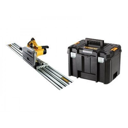 Dyksav DeWALT DWS520KTR-QS 1300 W med guideskinne og TSTAK